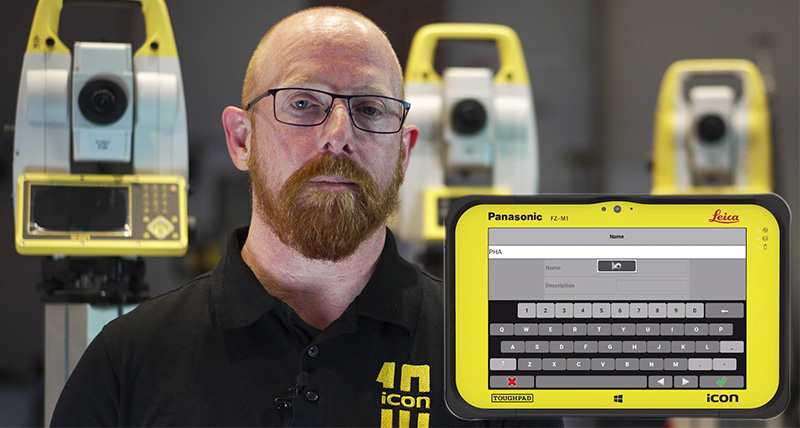 Leica iCON field v7.5 : Nouvelle disposition du clavier plus efficace